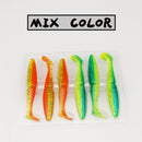 ESFISHING 100mm125mm155mm200mm Easy Shiner Quality Pesca Soft Fishing Lure Silicone Bait Wobblers Leurre Souple Free shipping