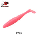 ESFISHING 100mm125mm155mm200mm Easy Shiner Quality Pesca Soft Fishing Lure Silicone Bait Wobblers Leurre Souple Free shipping