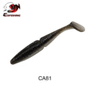 ESFISHING 100mm125mm155mm200mm Easy Shiner Quality Pesca Soft Fishing Lure Silicone Bait Wobblers Leurre Souple Free shipping