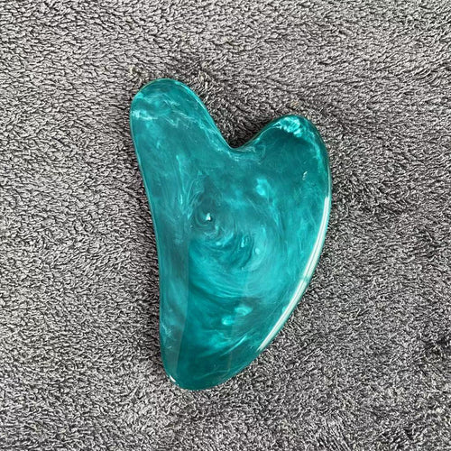 Schöne Massage Bienenwachs Guasha Scraping Massage Scraper Gesichtsmassagegerät Akupunktur Gua Sha Eye Face Board SPA Massagewerkzeug