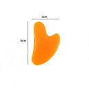 Hermoso masaje cera de abejas Guasha raspador de masaje masajeador facial acupuntura Gua Sha Eye Face Board SPA herramienta de masaje