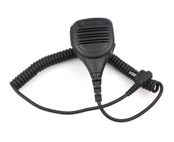 PMMN4013A Rainproof 2-Pin Shoulder Remote Speaker Mic-rophone PTT For Motorola Radio PMR446 PR400 Mag One BPR40 A8 EP450 AU1200