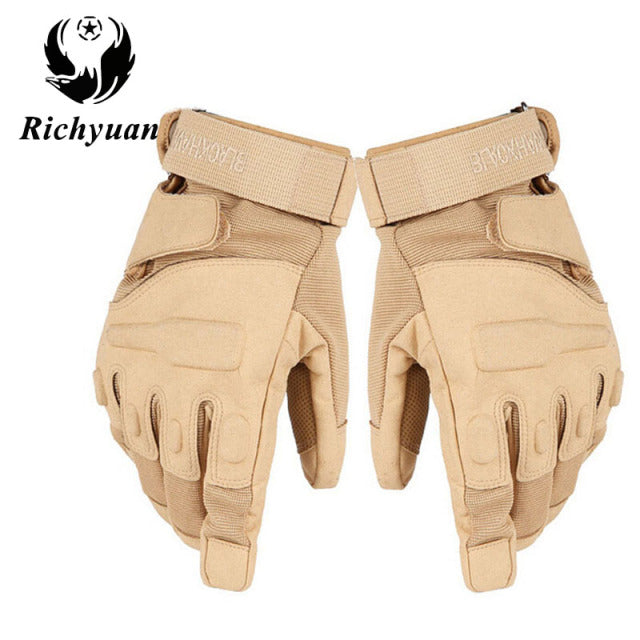Us Military Tactical Gloves Outdoor Sports Army Full Finger Combat Motorrad Rutschfeste Kohlefaser-Schildpatt-Handschuhe