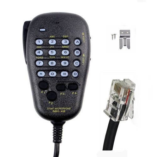 YAESU MH-48 MH-48A6J DTMF Lautsprechermikrofon für FT-8800R FT-8900R FT-7900R FT-1807 FT-7800R FT-2900R FT-1900R FT-1500M FT-8500M