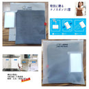 エプロン 100%リネン カフェ 風 おしり が 隠れる シンプル ポケット 付き 家庭 用 エプロン おまけ: ナノスポンジ [High Star House] 出荷 （特別 モデル））