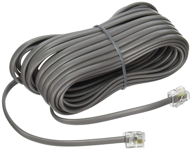 Telephone line wire extension cable with RJ11 connector