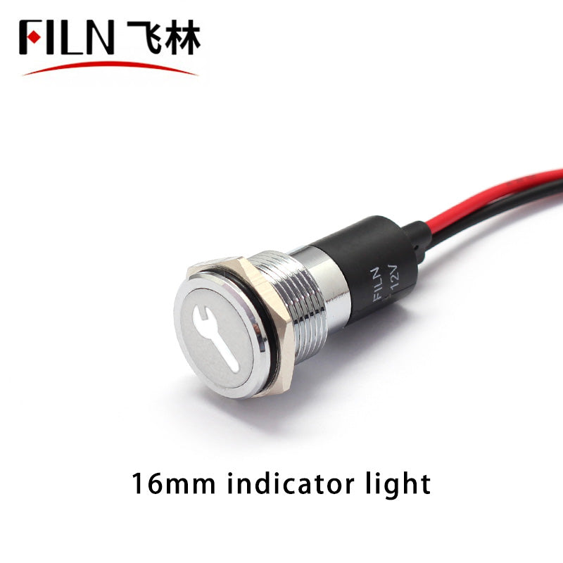 Luz indicadora de llave LED de 12 mm 